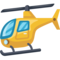 Helicopter emoji on Facebook